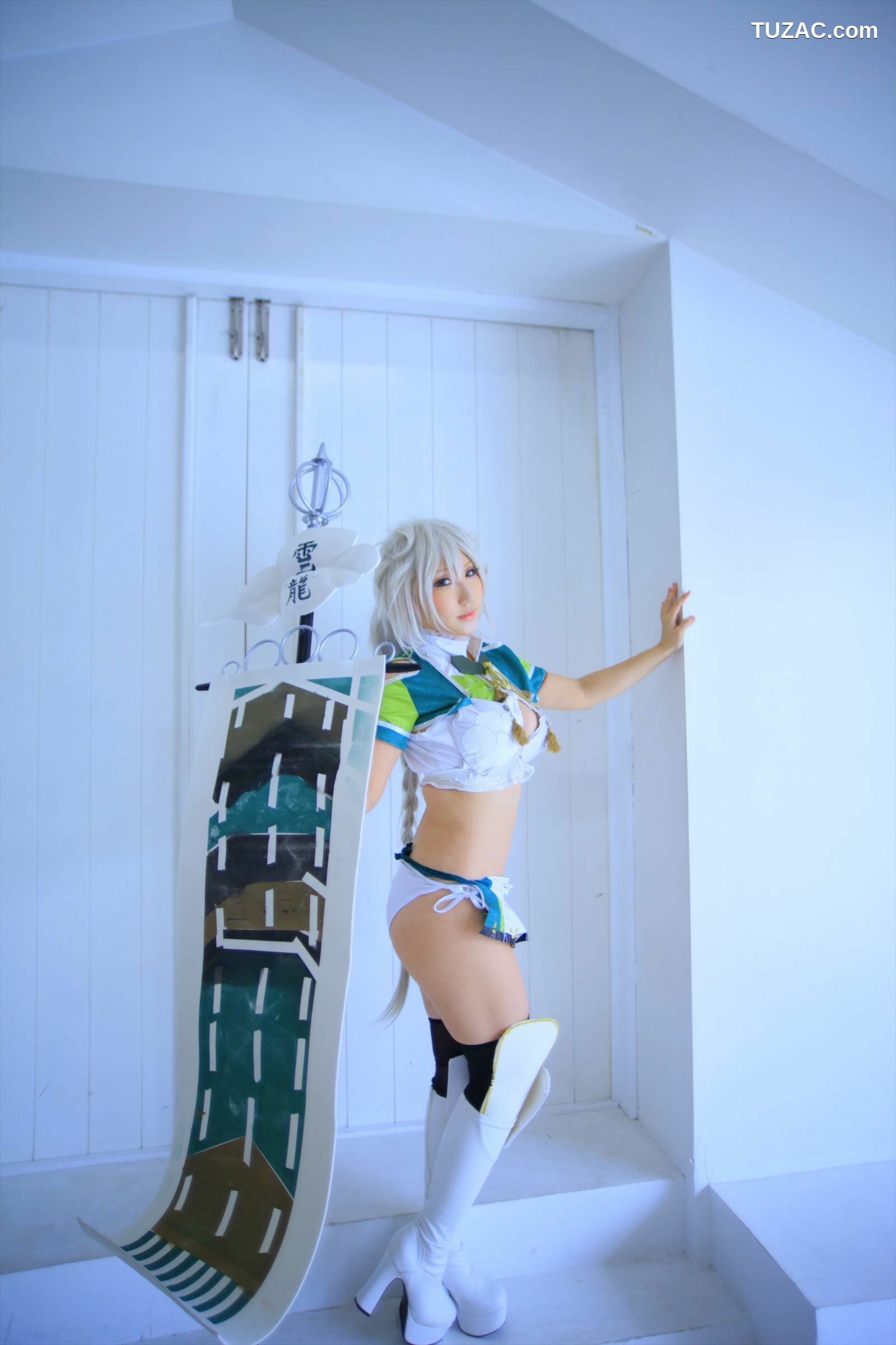 日本CosPlay_サク (绫香) 《Kantai Collection》Unryuu+Zuikaku+Syoukaku 写真集[100P]
