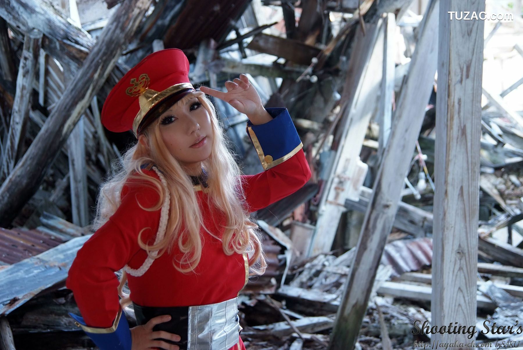 日本CosPlay_サク (绫香) 《Macros》Sheryl Nome 写真集[107P]