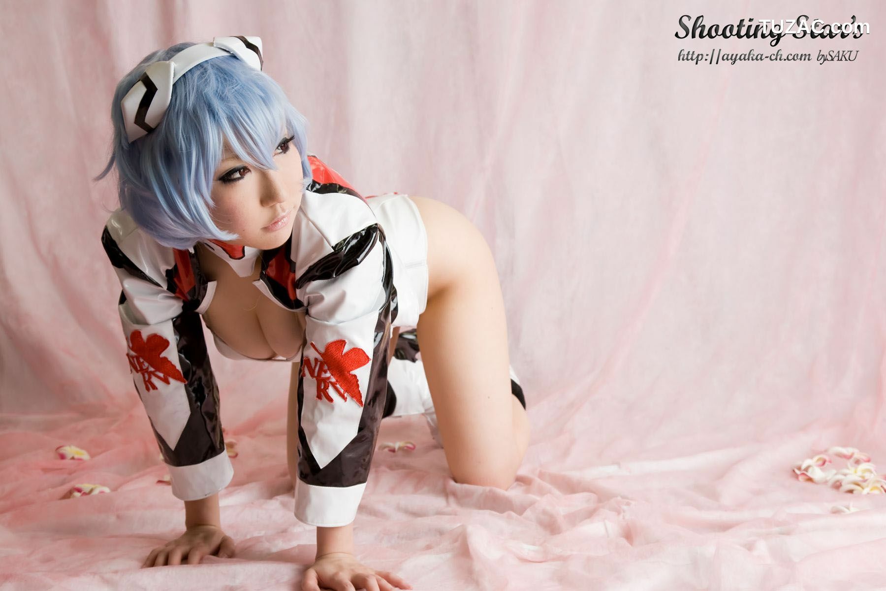 日本CosPlay_サク (绫香) 《Shinseiki Evangelion》Ayanami Rei 写真集[130P]