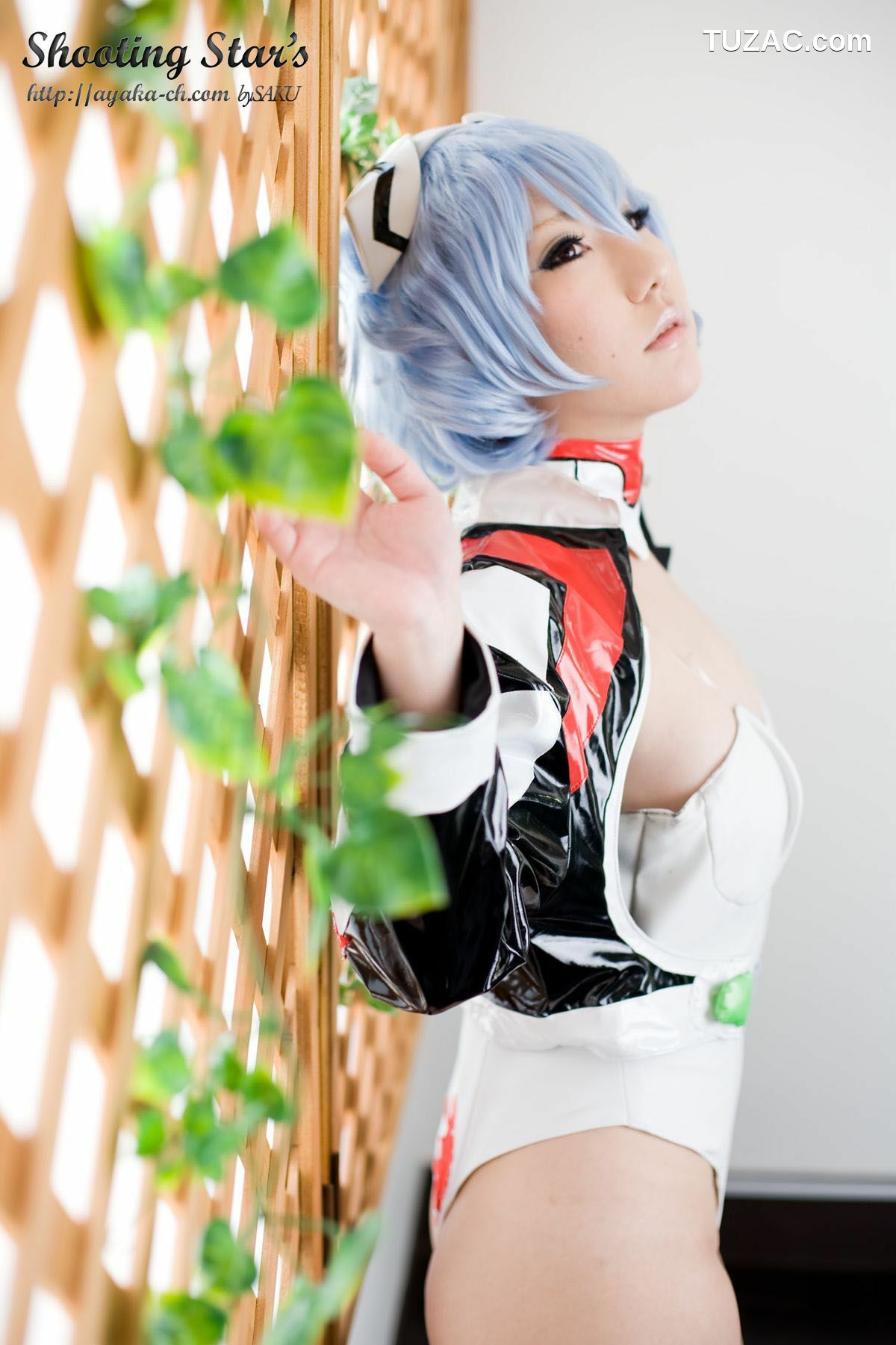 日本CosPlay_サク (绫香) 《Shinseiki Evangelion》Ayanami Rei 写真集[130P]