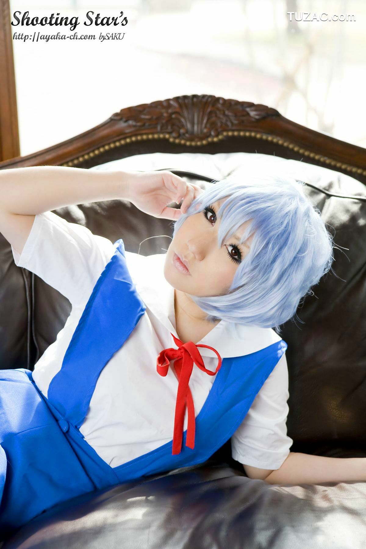 日本CosPlay_サク (绫香) 《Shinseiki Evangelion》Ayanami Rei 写真集[130P]