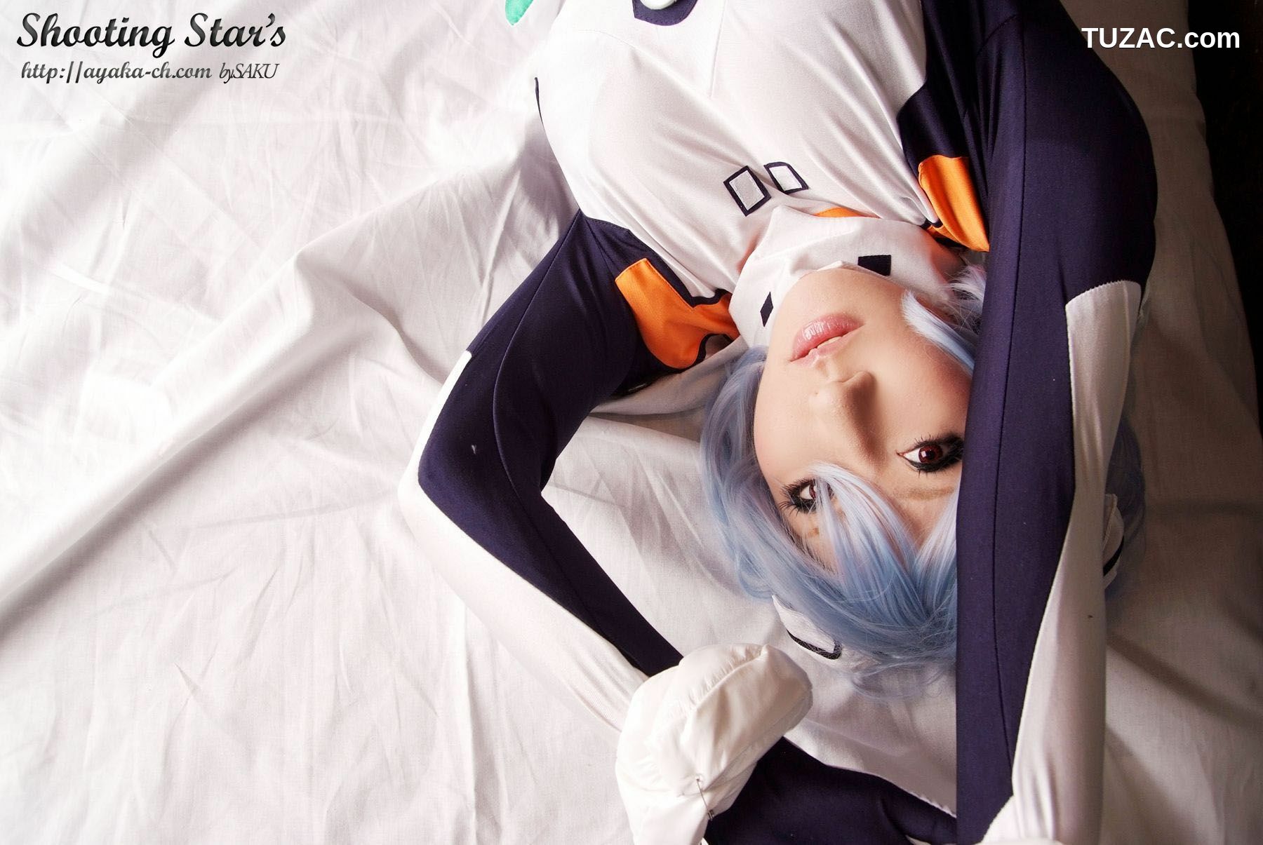 日本CosPlay_サク (绫香) 《Shinseiki Evangelion》Ayanami Rei 写真集[130P]
