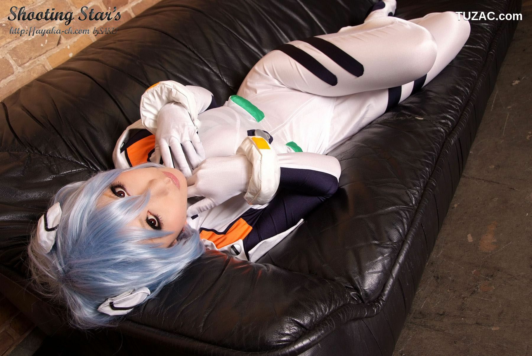 日本CosPlay_サク (绫香) 《Shinseiki Evangelion》Ayanami Rei 写真集[130P]