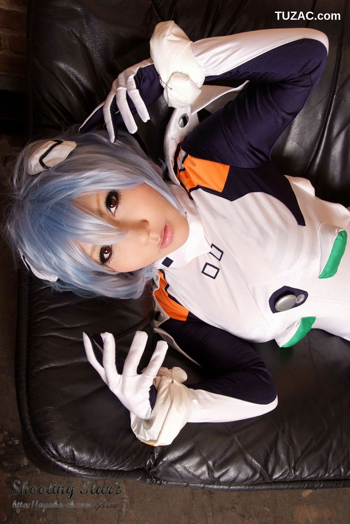日本CosPlay_サク (绫香) 《Shinseiki Evangelion》Ayanami Rei 写真集[130P]