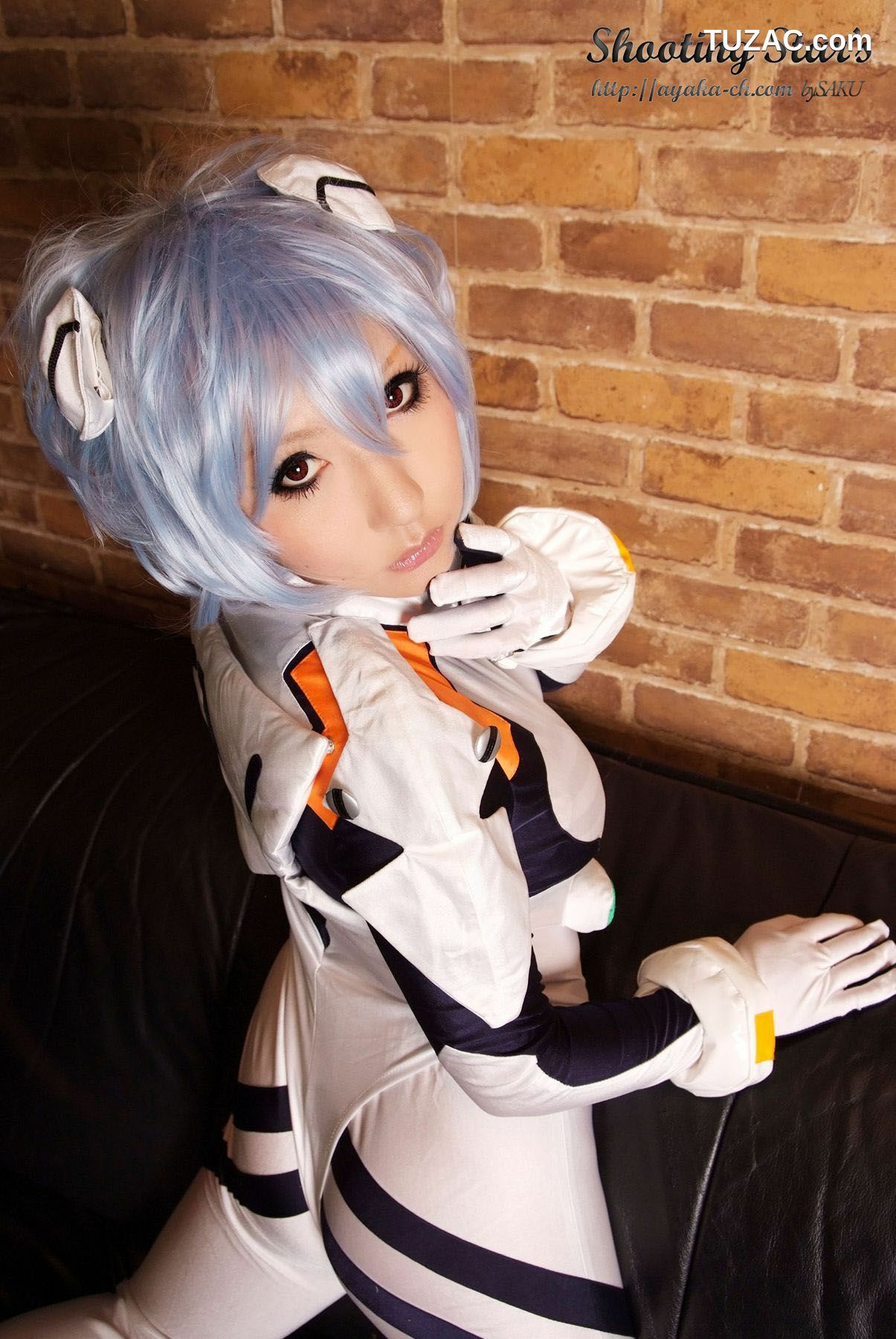 日本CosPlay_サク (绫香) 《Shinseiki Evangelion》Ayanami Rei 写真集[130P]