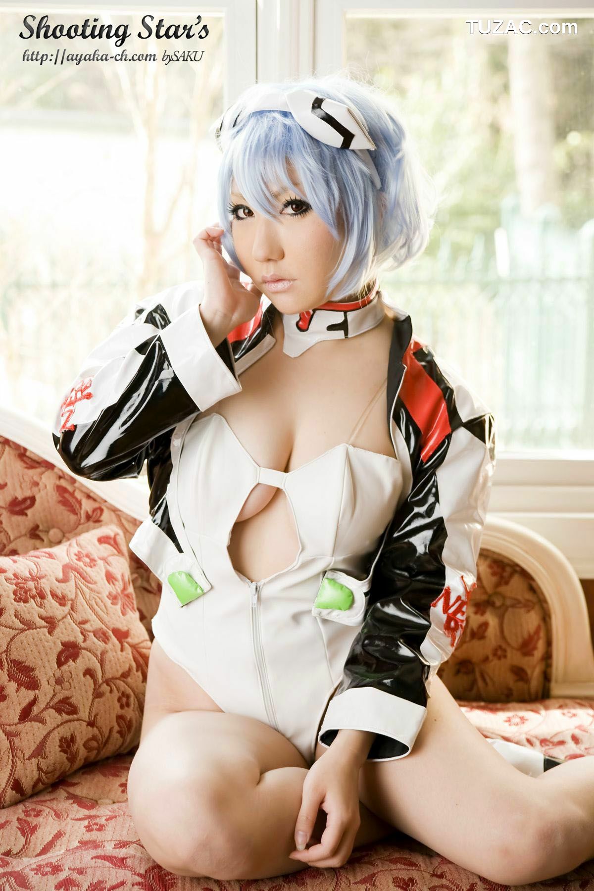 日本CosPlay_サク (绫香) 《Shinseiki Evangelion》Ayanami Rei 写真集[130P]