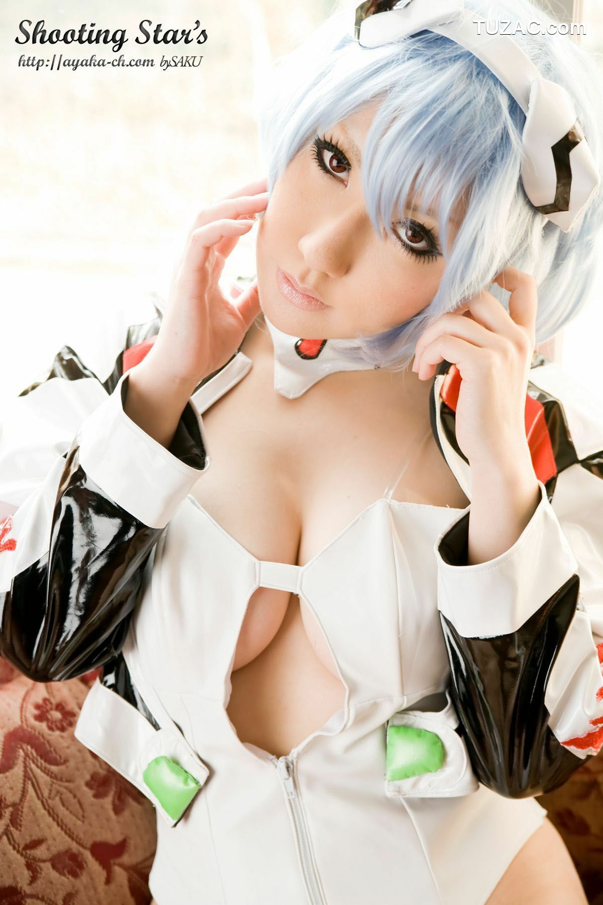 日本CosPlay_サク (绫香) 《Shinseiki Evangelion》Ayanami Rei 写真集[130P]