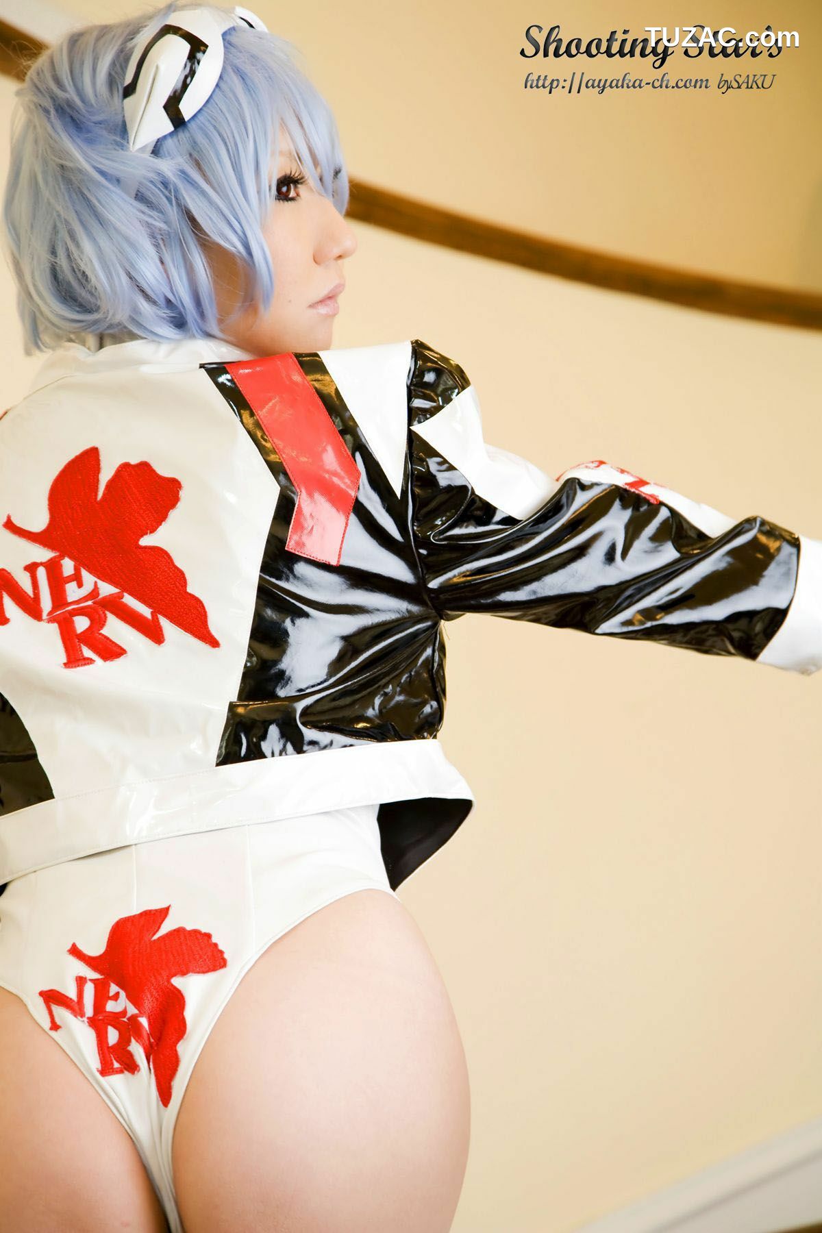 日本CosPlay_サク (绫香) 《Shinseiki Evangelion》Ayanami Rei 写真集[130P]