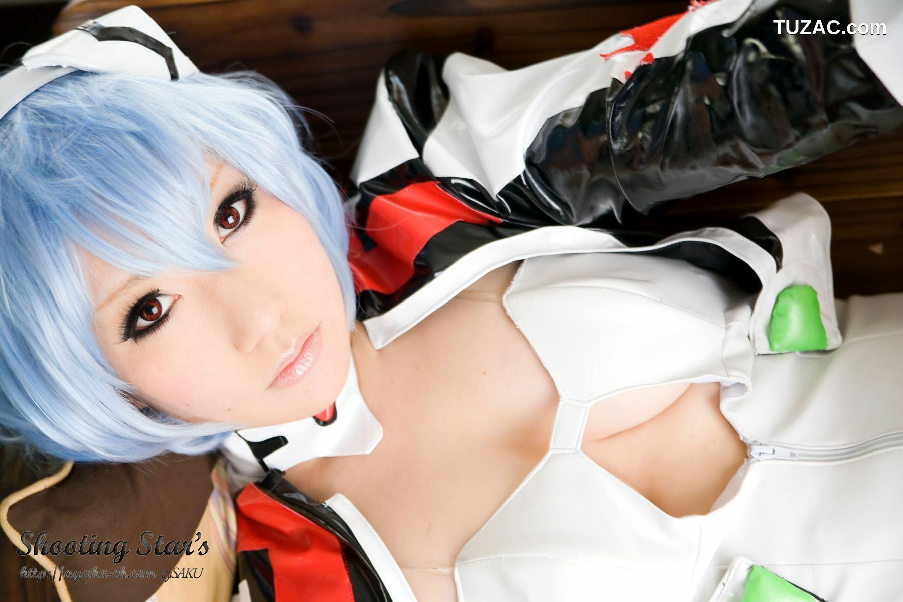 日本CosPlay_サク (绫香) 《Shinseiki Evangelion》Ayanami Rei 写真集[130P]