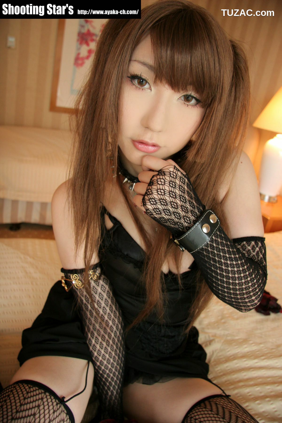 日本CosPlay_サク (绫香 Saku Ayaka) 《DEATH NOTE》Amane Misa(弥海砂) 写真集[118P]