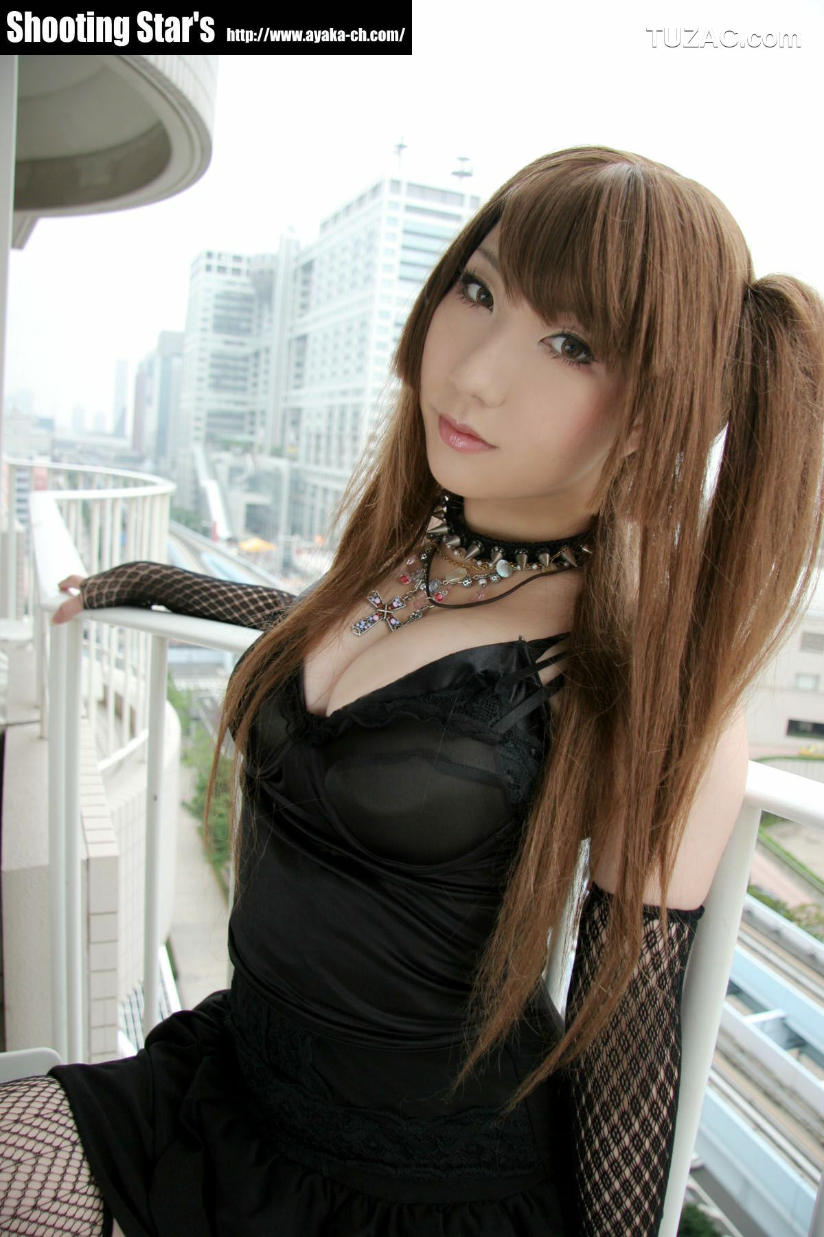 日本CosPlay_サク (绫香 Saku Ayaka) 《DEATH NOTE》Amane Misa(弥海砂) 写真集[118P]