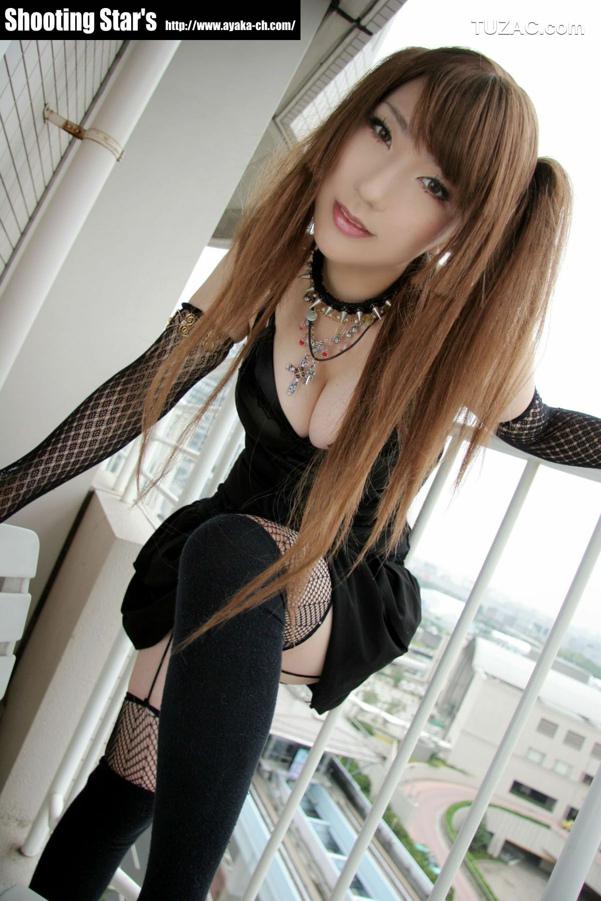 日本CosPlay_サク (绫香 Saku Ayaka) 《DEATH NOTE》Amane Misa(弥海砂) 写真集[118P]