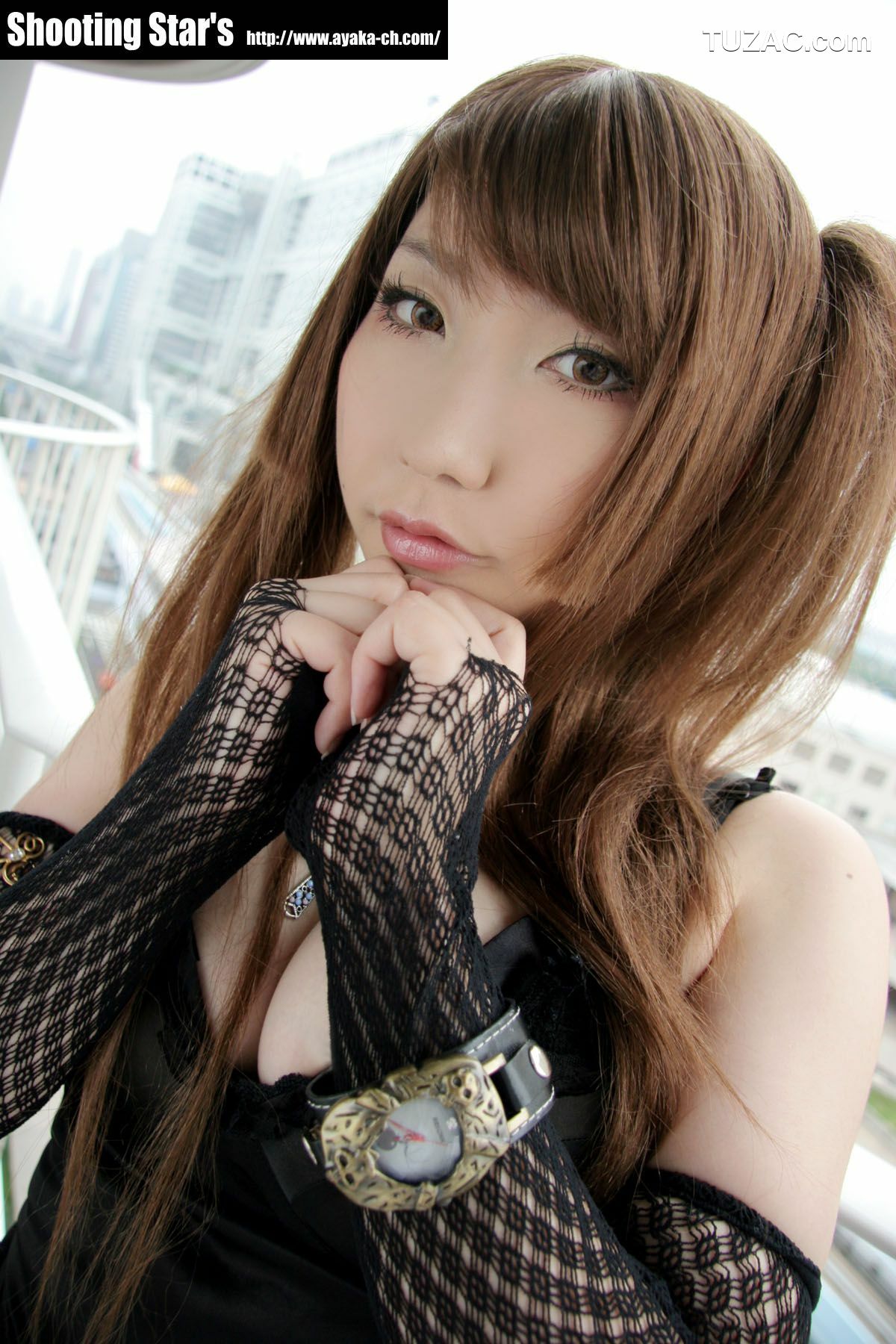 日本CosPlay_サク (绫香 Saku Ayaka) 《DEATH NOTE》Amane Misa(弥海砂) 写真集[118P]