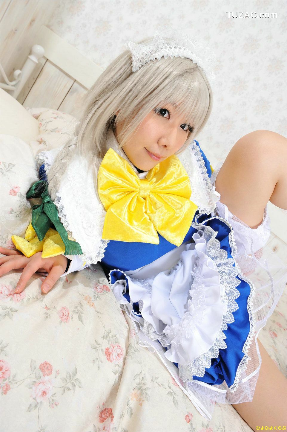 日本CosPlay_丹雫ひよ (Nishizuku Hiyo) 《東方Project》十六夜咲夜 写真集[100P]