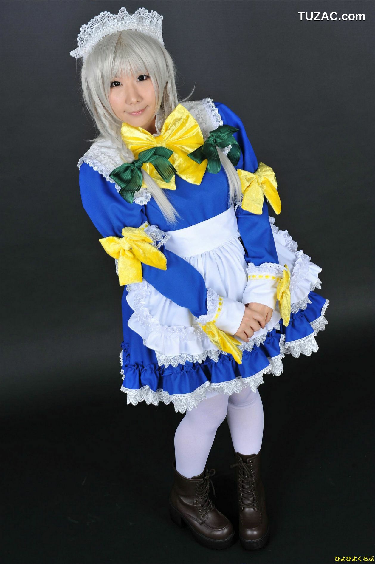 日本CosPlay_丹雫ひよ (Nishizuku Hiyo) 《東方Project》十六夜咲夜 写真集[100P]