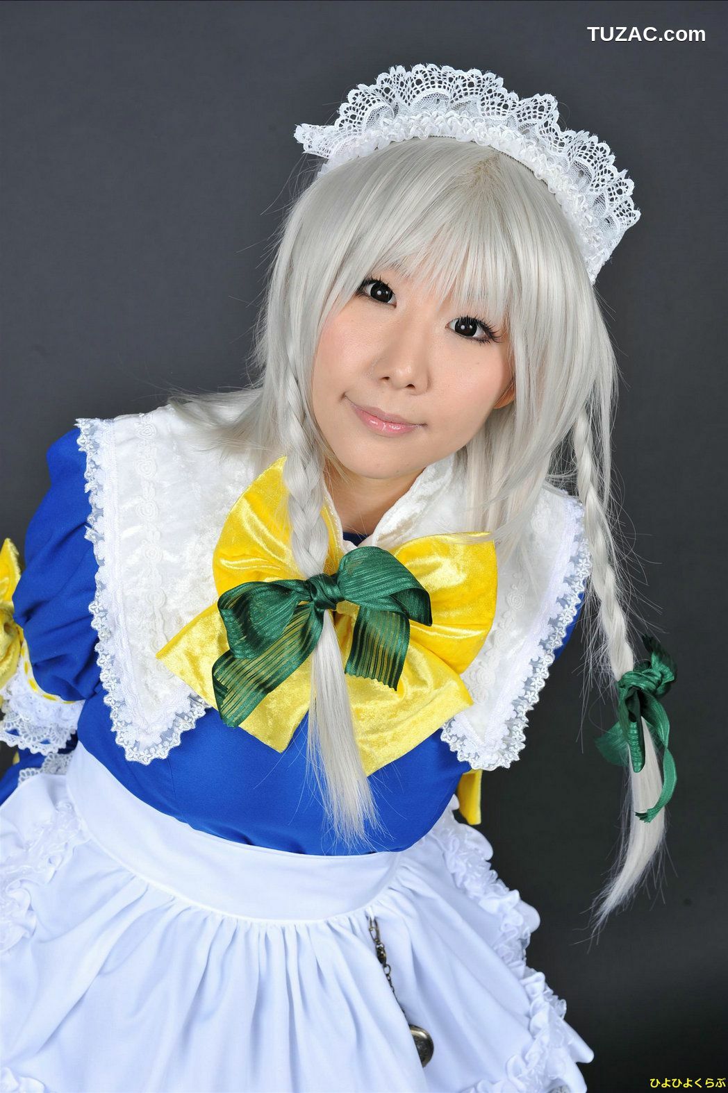 日本CosPlay_丹雫ひよ (Nishizuku Hiyo) 《東方Project》十六夜咲夜 写真集[100P]