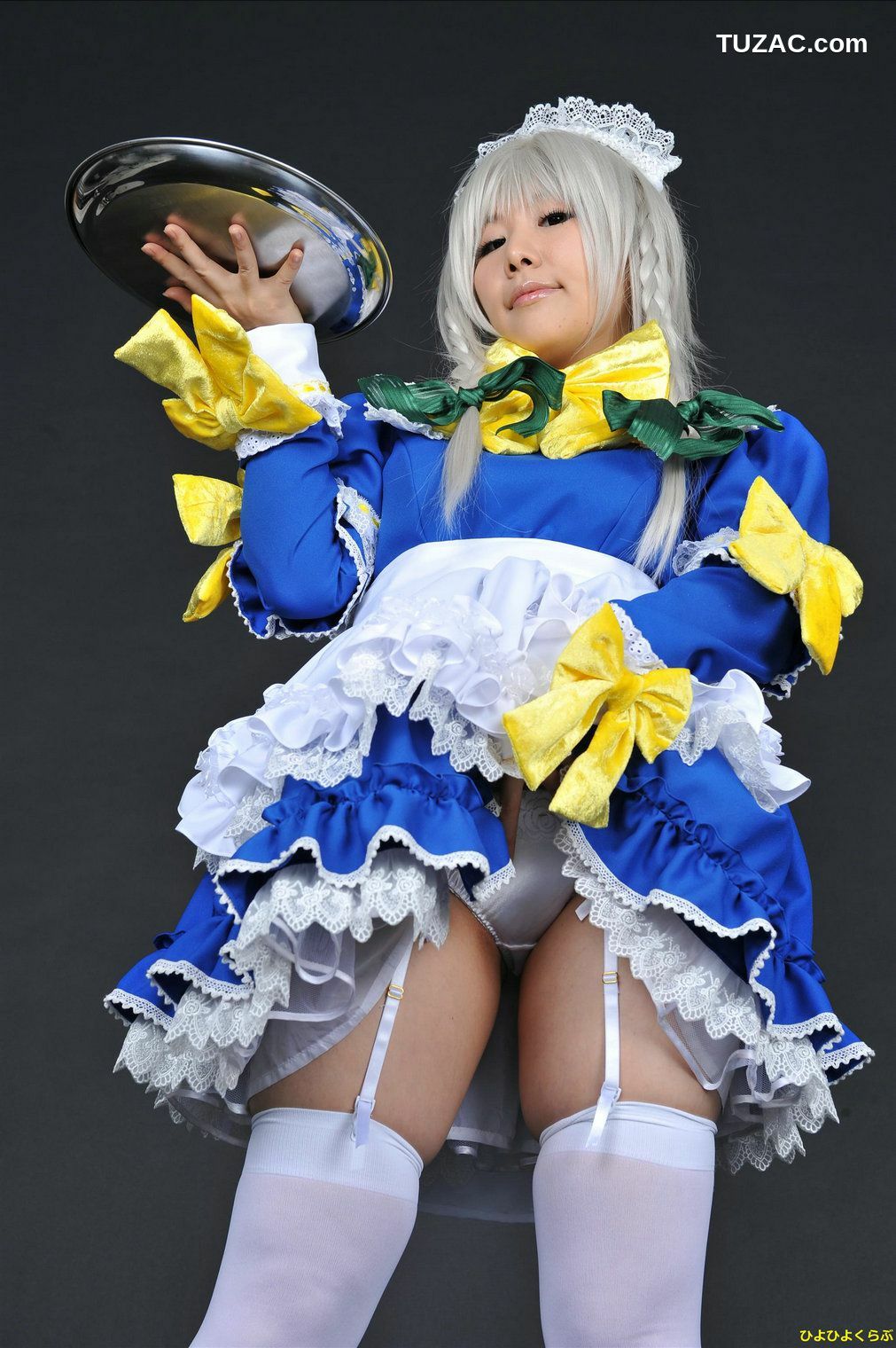 日本CosPlay_丹雫ひよ (Nishizuku Hiyo) 《東方Project》十六夜咲夜 写真集[100P]