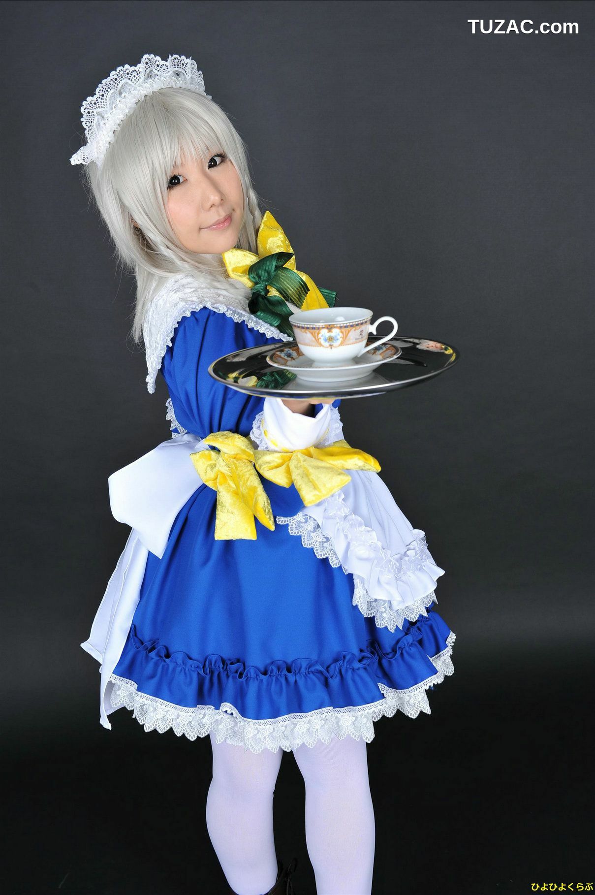 日本CosPlay_丹雫ひよ (Nishizuku Hiyo) 《東方Project》十六夜咲夜 写真集[100P]