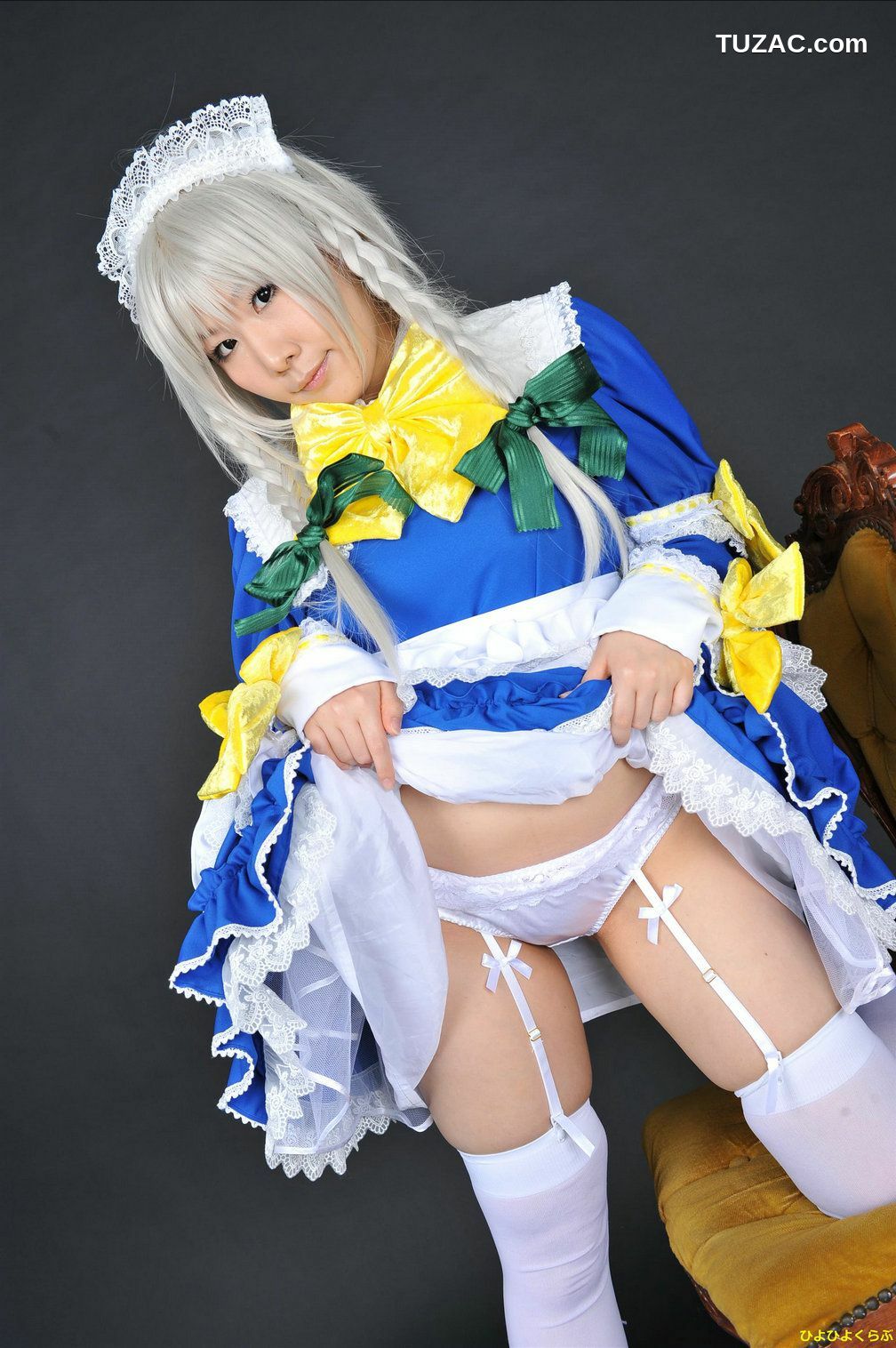 日本CosPlay_丹雫ひよ (Nishizuku Hiyo) 《東方Project》十六夜咲夜 写真集[100P]