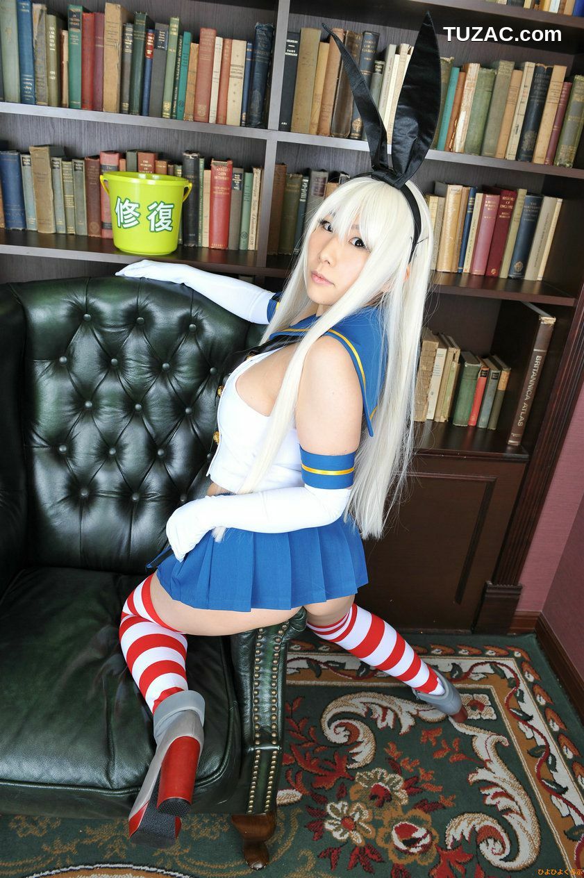 日本CosPlay_丹雫ひよ 《Petit Charm Fleur - Cancoll Simakaze》  写真集[100P]