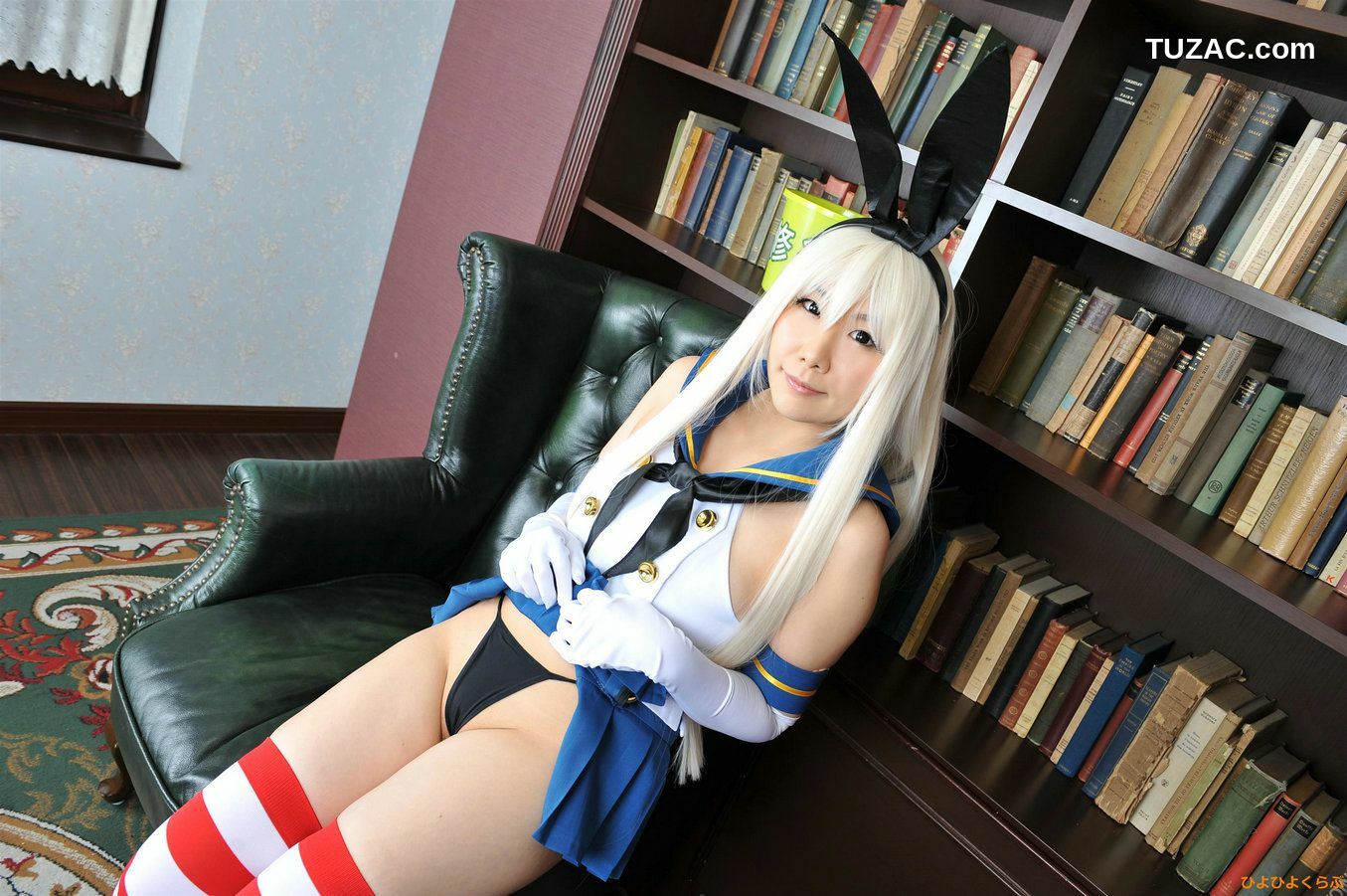 日本CosPlay_丹雫ひよ 《Petit Charm Fleur - Cancoll Simakaze》  写真集[100P]