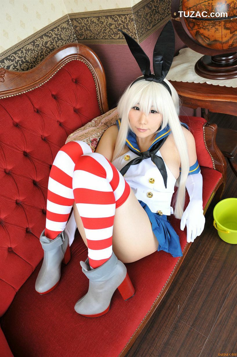 日本CosPlay_丹雫ひよ 《Petit Charm Fleur - Cancoll Simakaze》  写真集[100P]