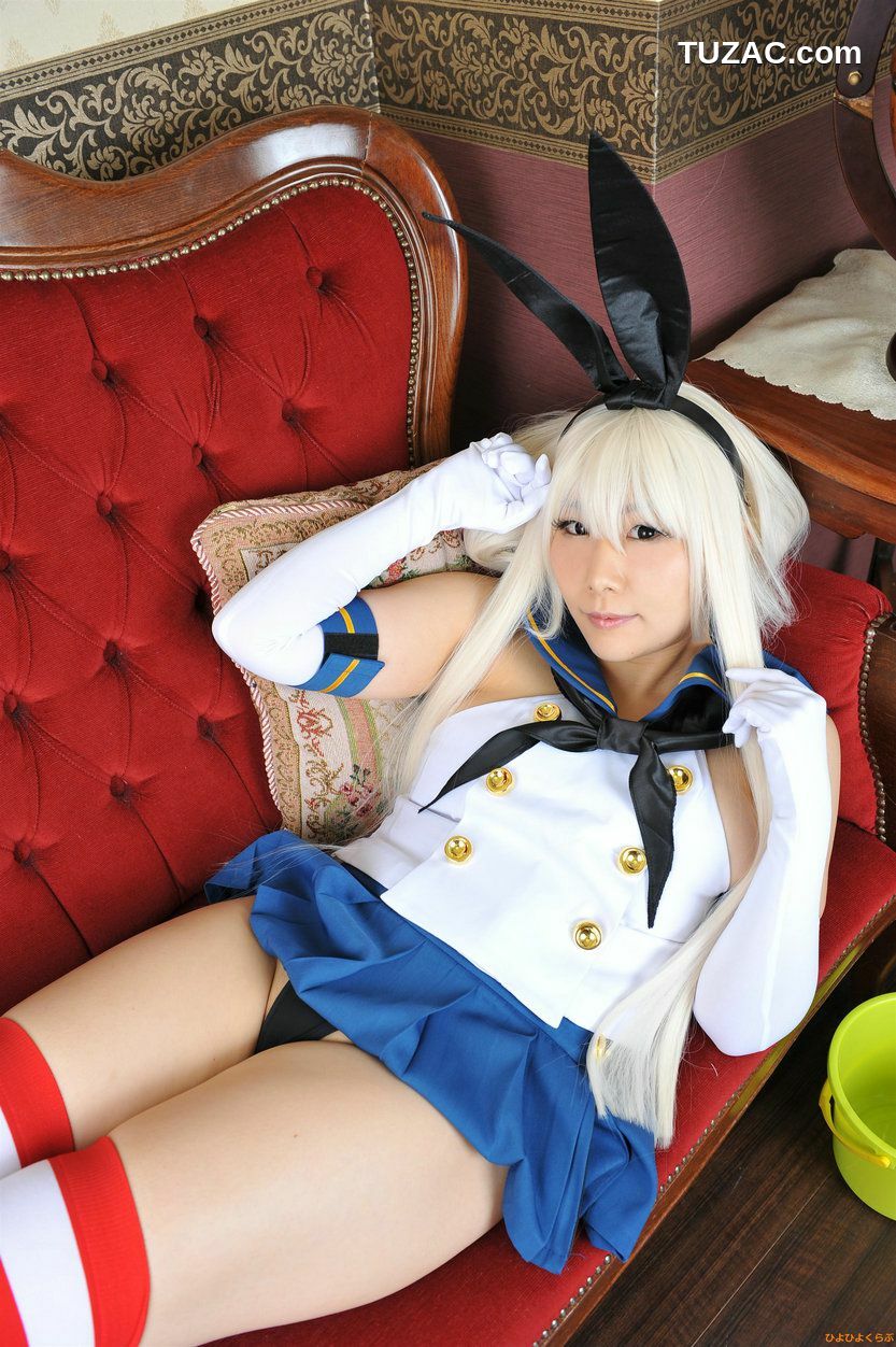 日本CosPlay_丹雫ひよ 《Petit Charm Fleur - Cancoll Simakaze》  写真集[100P]