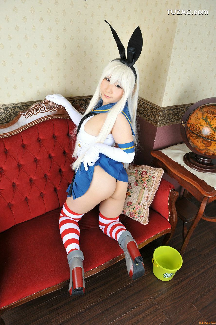 日本CosPlay_丹雫ひよ 《Petit Charm Fleur - Cancoll Simakaze》  写真集[100P]