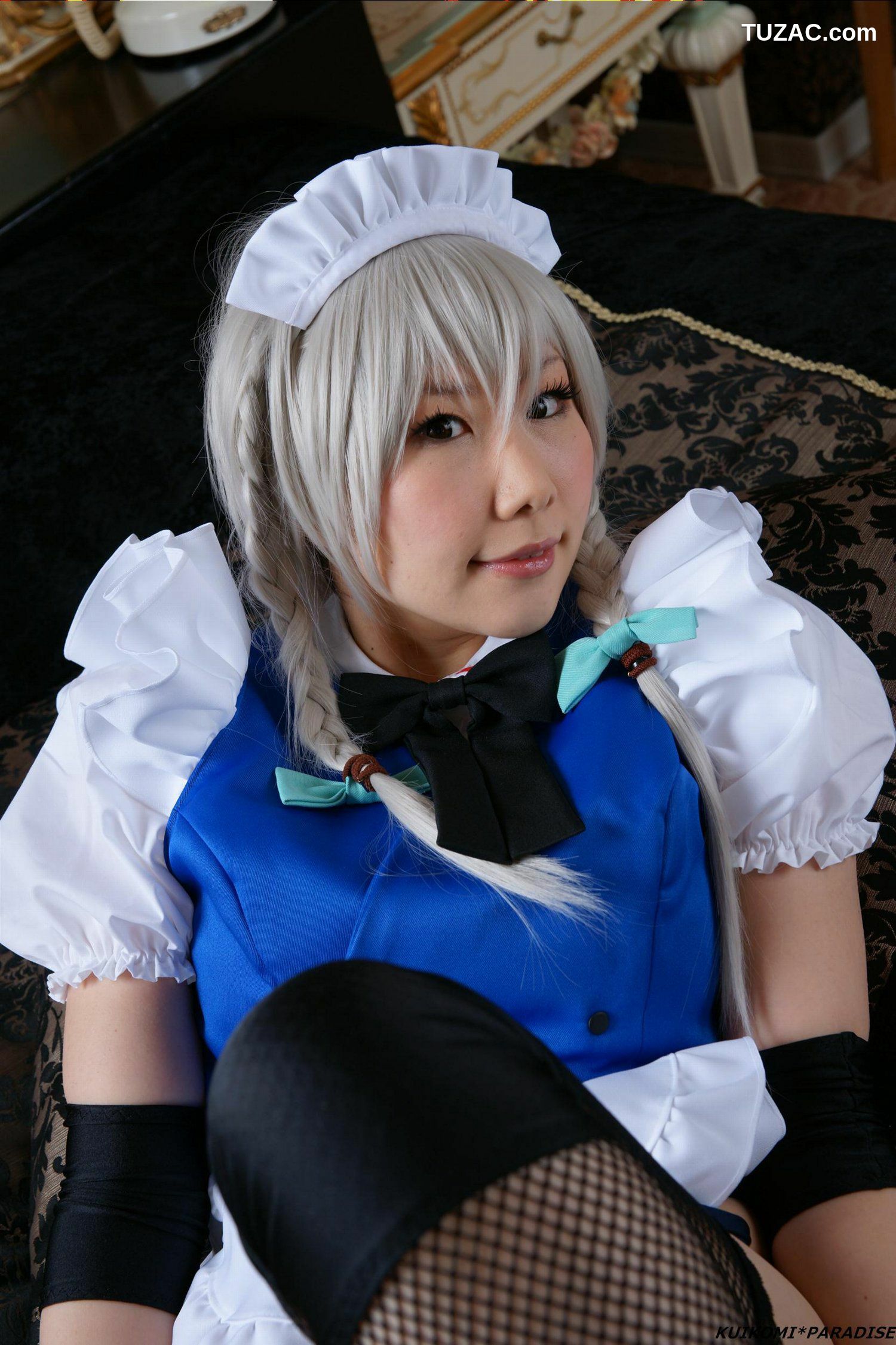 日本CosPlay_丹雫ひよ 《東方Project》Izayoi Sakuya(十六夜咲夜)  写真集[120P]