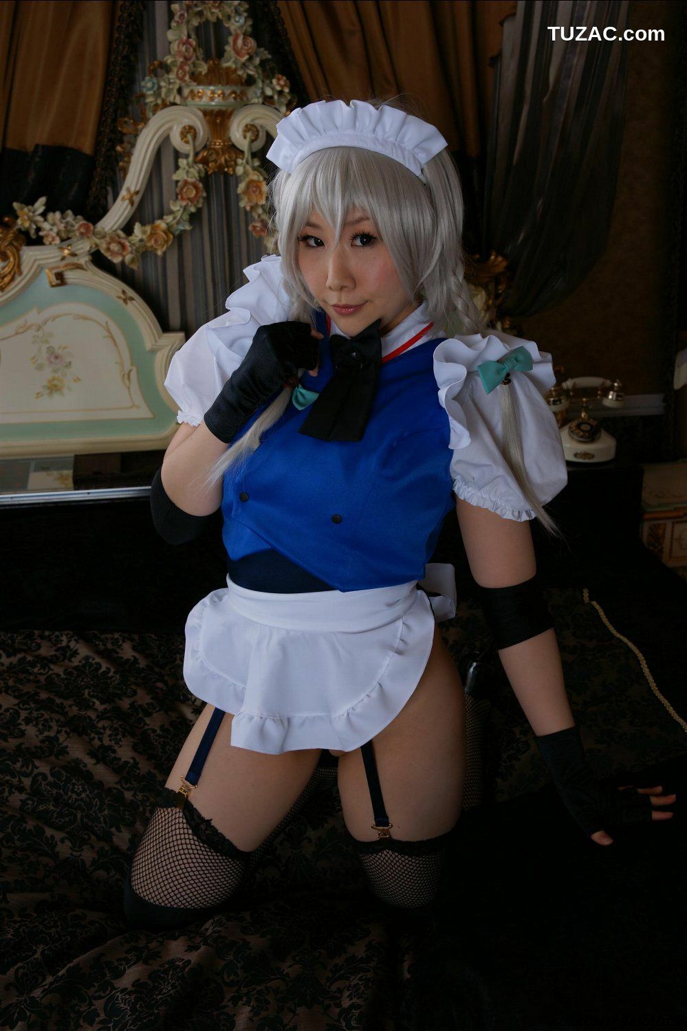 日本CosPlay_丹雫ひよ 《東方Project》Izayoi Sakuya(十六夜咲夜)  写真集[120P]