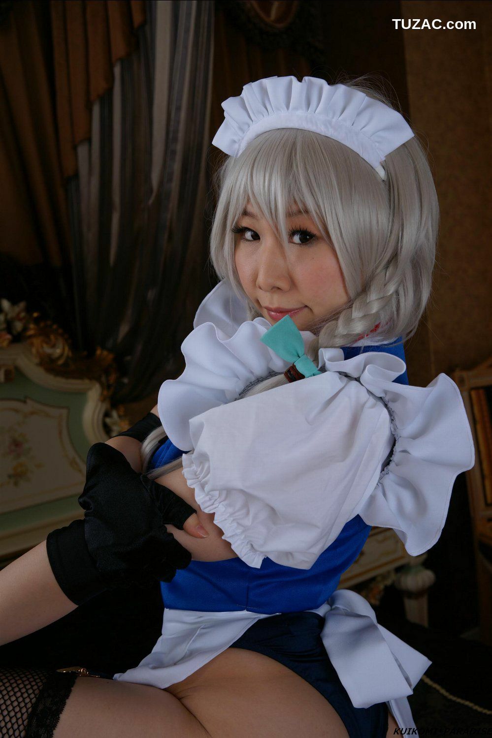 日本CosPlay_丹雫ひよ 《東方Project》Izayoi Sakuya(十六夜咲夜)  写真集[120P]