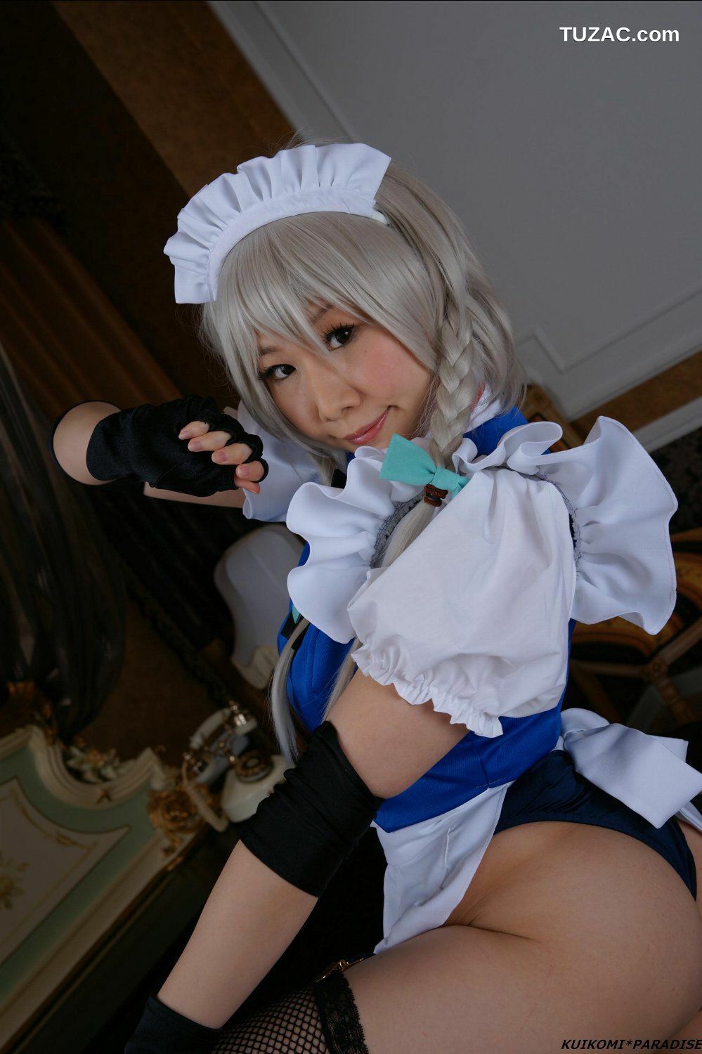 日本CosPlay_丹雫ひよ 《東方Project》Izayoi Sakuya(十六夜咲夜)  写真集[120P]