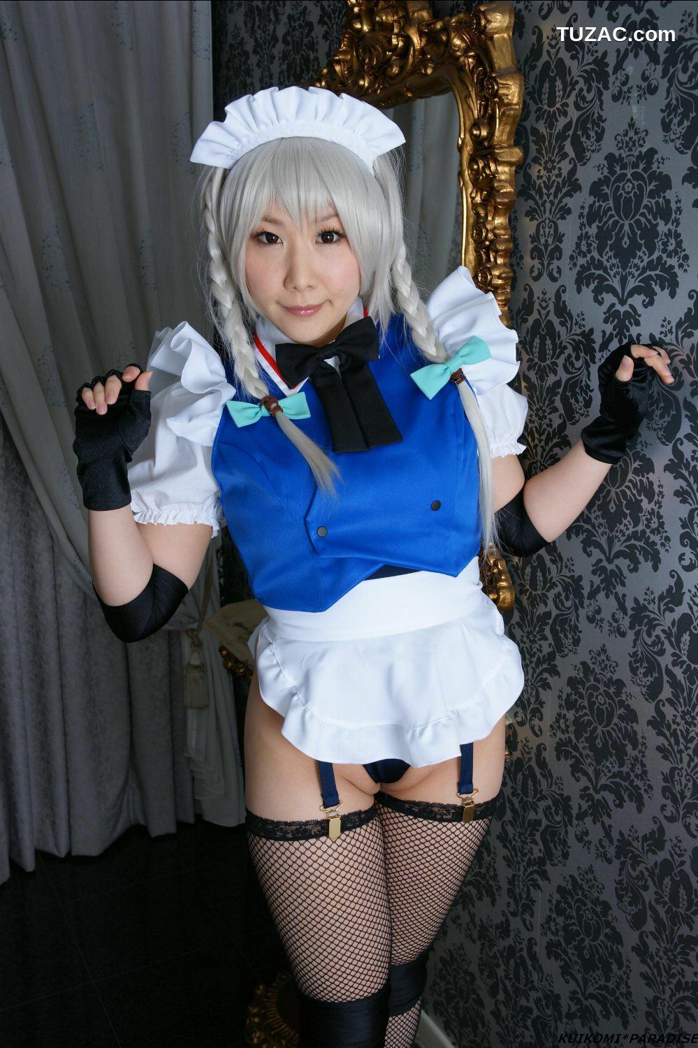 日本CosPlay_丹雫ひよ 《東方Project》Izayoi Sakuya(十六夜咲夜)  写真集[120P]
