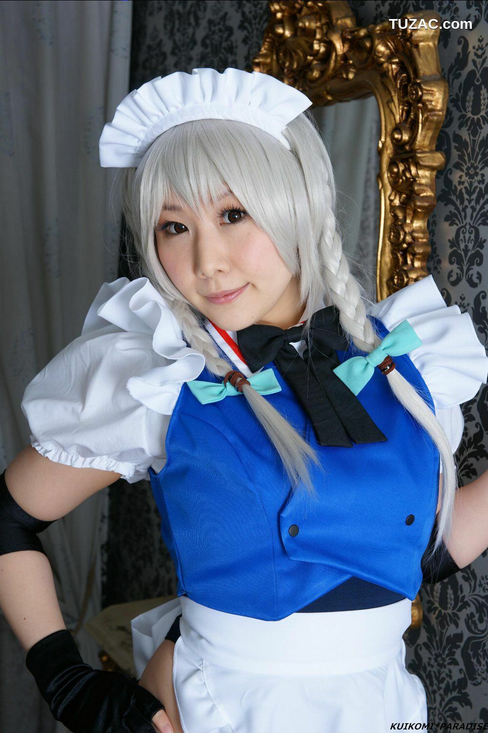日本CosPlay_丹雫ひよ 《東方Project》Izayoi Sakuya(十六夜咲夜)  写真集[120P]