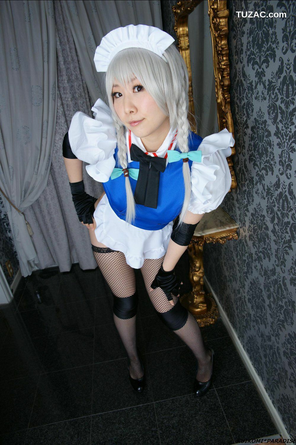 日本CosPlay_丹雫ひよ 《東方Project》Izayoi Sakuya(十六夜咲夜)  写真集[120P]