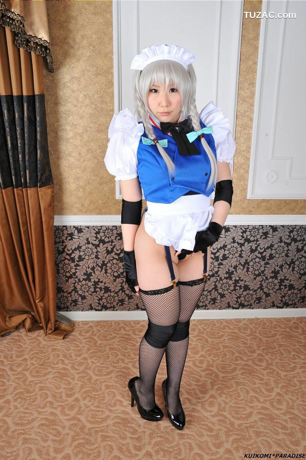 日本CosPlay_丹雫ひよ 《東方Project》Izayoi Sakuya(十六夜咲夜)  写真集[120P]