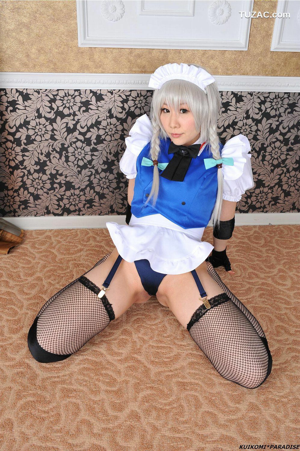 日本CosPlay_丹雫ひよ 《東方Project》Izayoi Sakuya(十六夜咲夜)  写真集[120P]