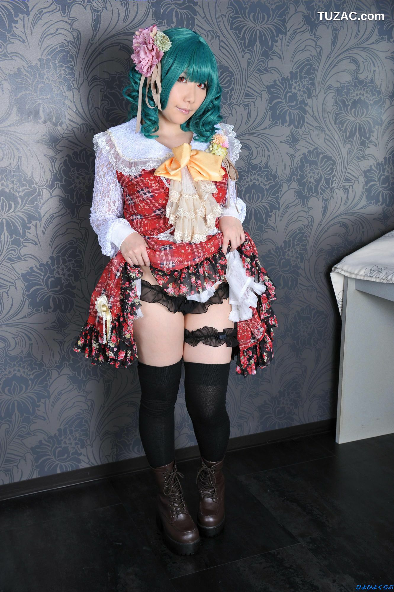 日本CosPlay_丹雫ひよ 《東方Project》Kazami Yuka(風見幽香)  写真集[92P]