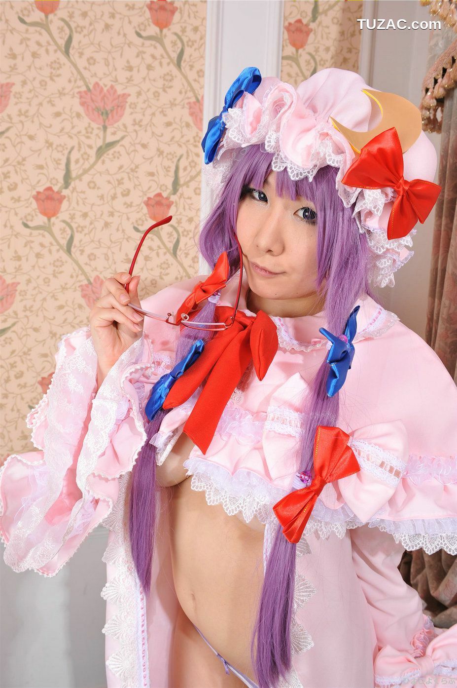 日本CosPlay_丹雫ひよ 《東方Project》Patchouli Knowledge  写真集[85P]