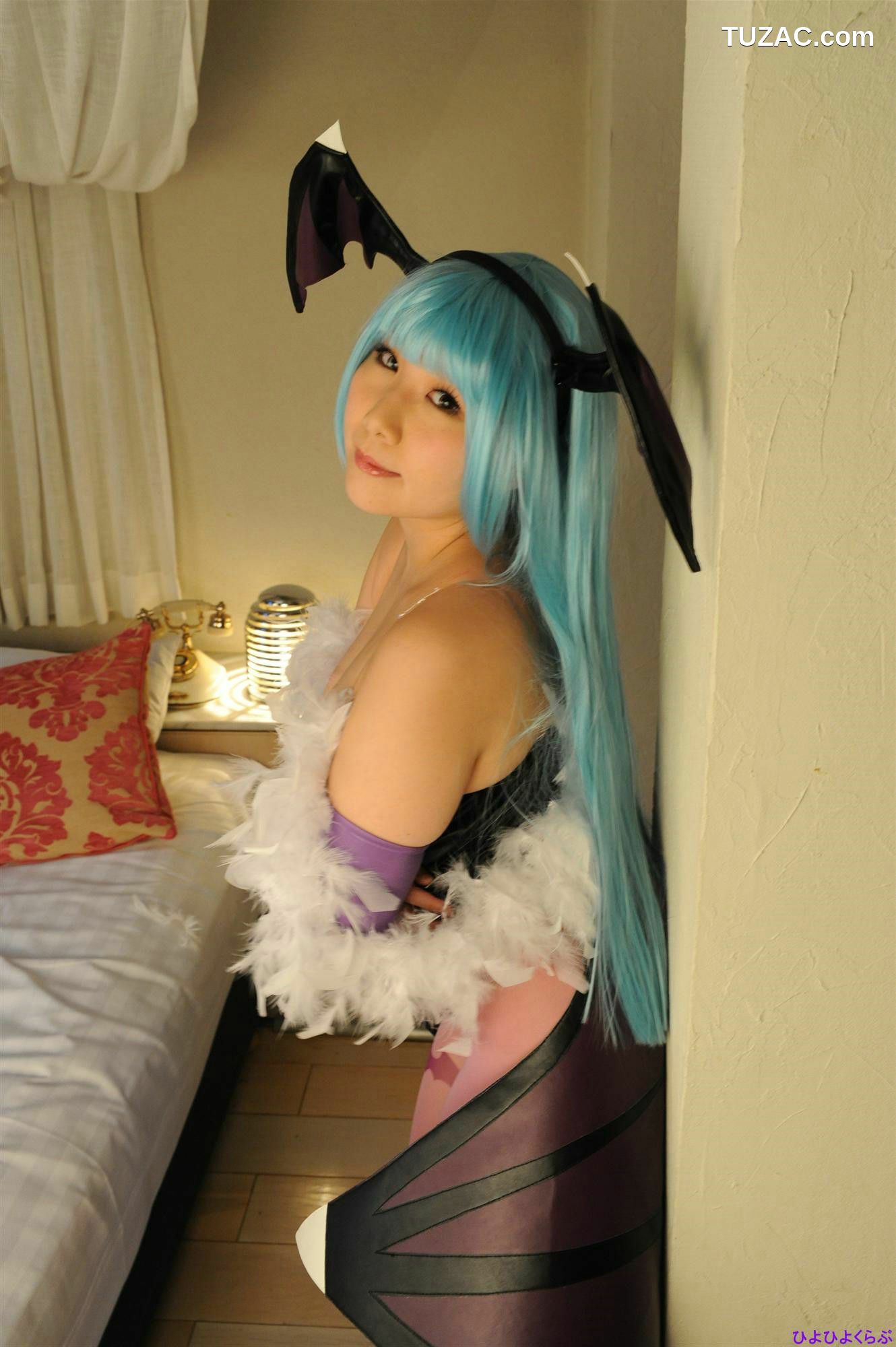 日本CosPlay_丹雫ひよ《Vampire》Morrigan Aensland  写真集[100P]