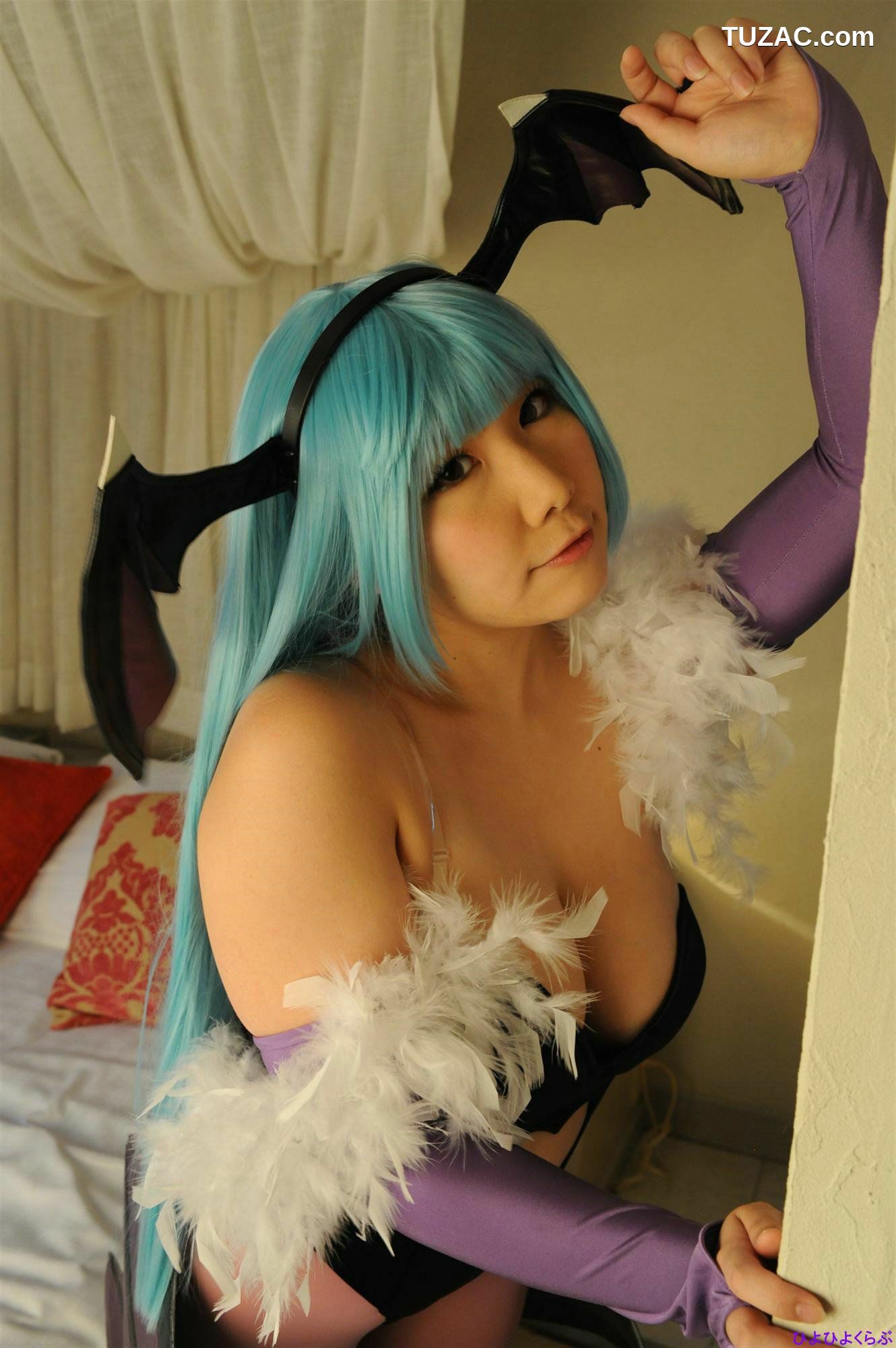 日本CosPlay_丹雫ひよ《Vampire》Morrigan Aensland  写真集[100P]