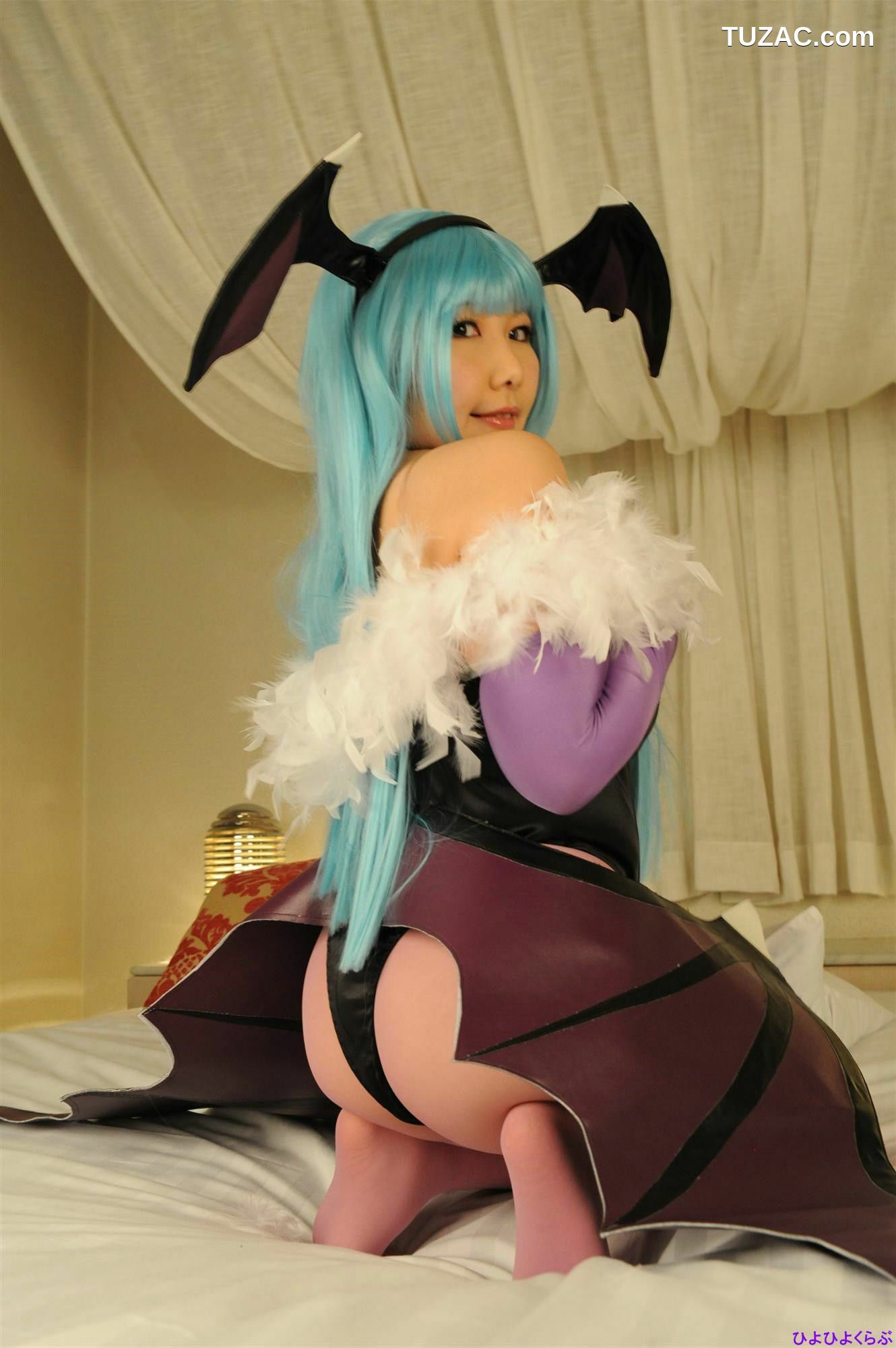 日本CosPlay_丹雫ひよ《Vampire》Morrigan Aensland  写真集[100P]