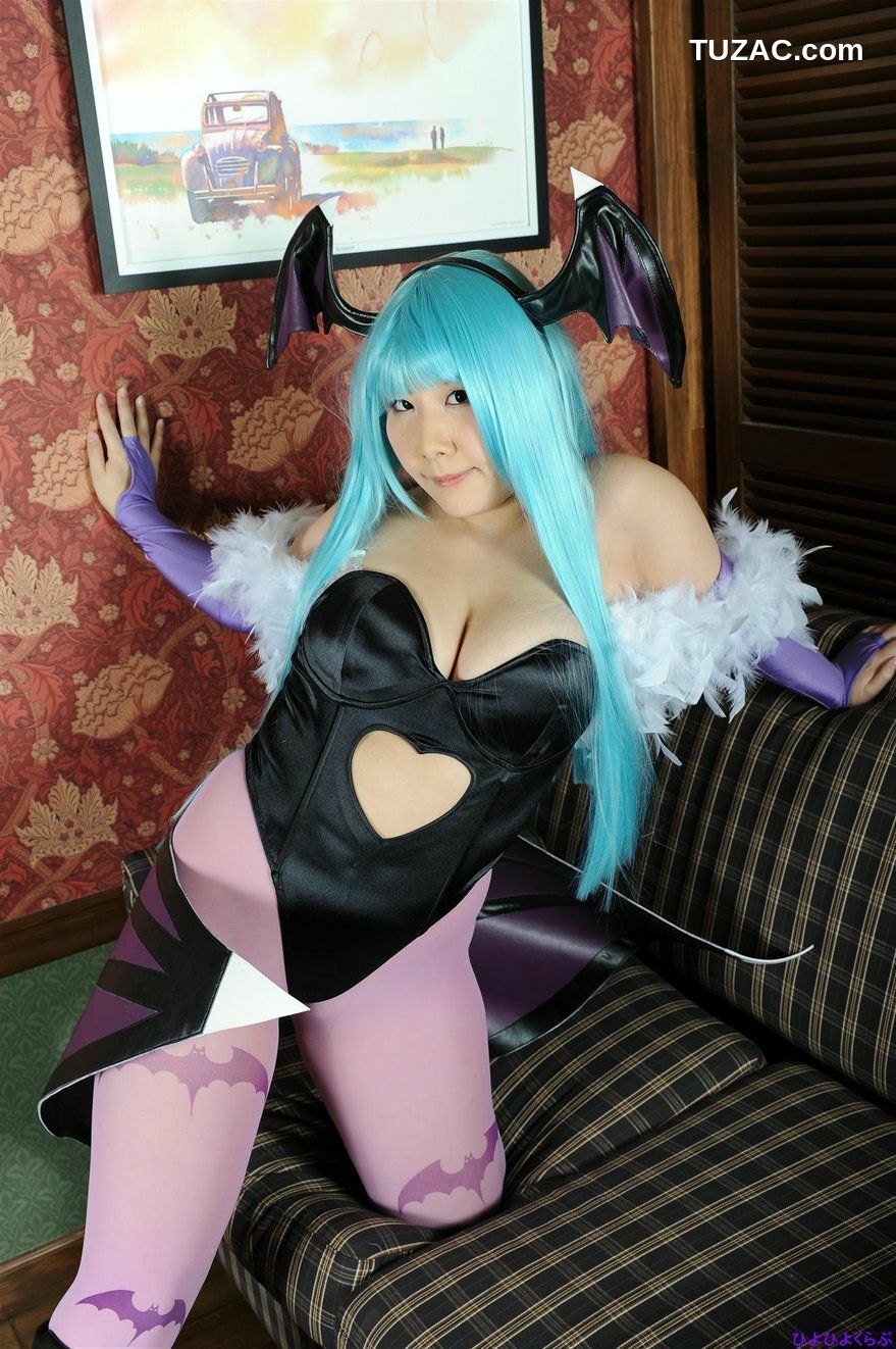 日本CosPlay_丹雫ひよ《Vampire》Morrigan Aensland  写真集[100P]