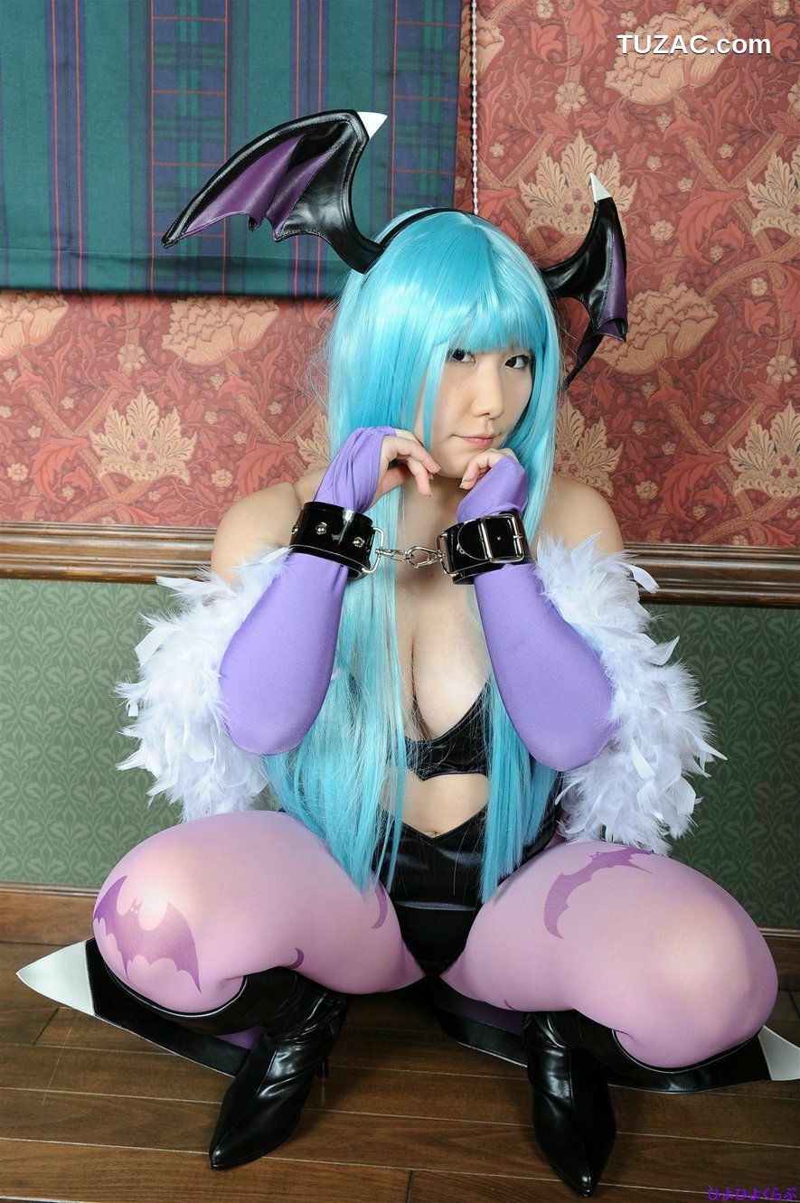 日本CosPlay_丹雫ひよ《Vampire》Morrigan Aensland  写真集[100P]