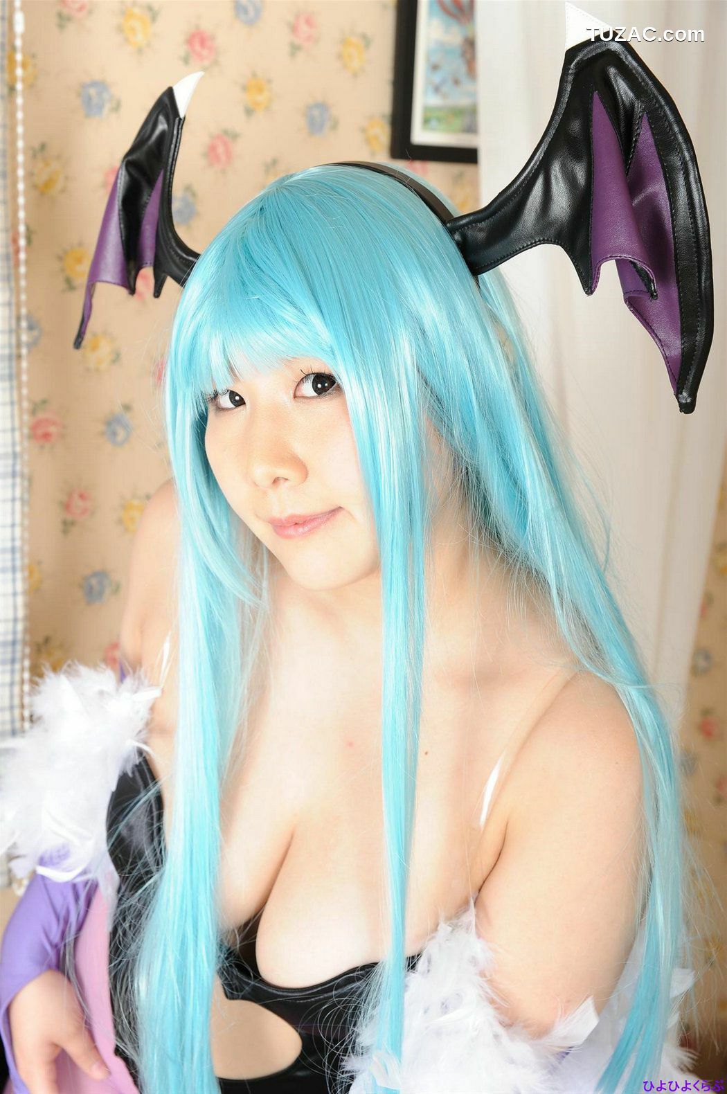 日本CosPlay_丹雫ひよ《Vampire》Morrigan Aensland  写真集[100P]