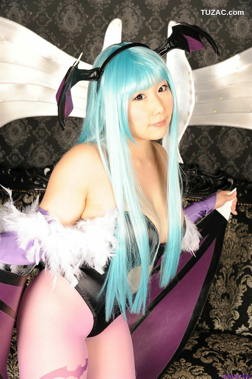 日本CosPlay_丹雫ひよ《Vampire》Morrigan Aensland  写真集[100P]