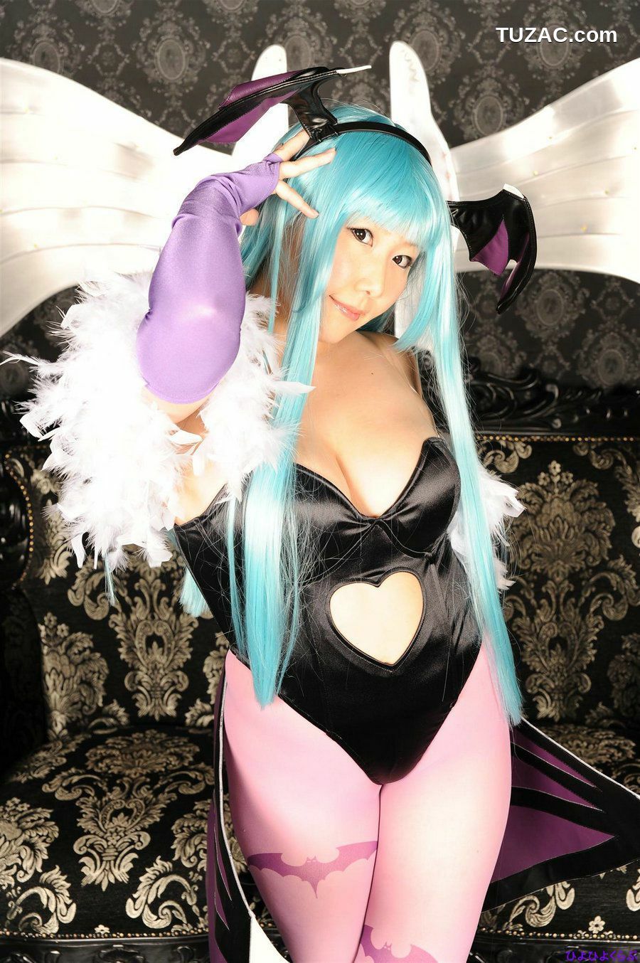 日本CosPlay_丹雫ひよ《Vampire》Morrigan Aensland  写真集[100P]