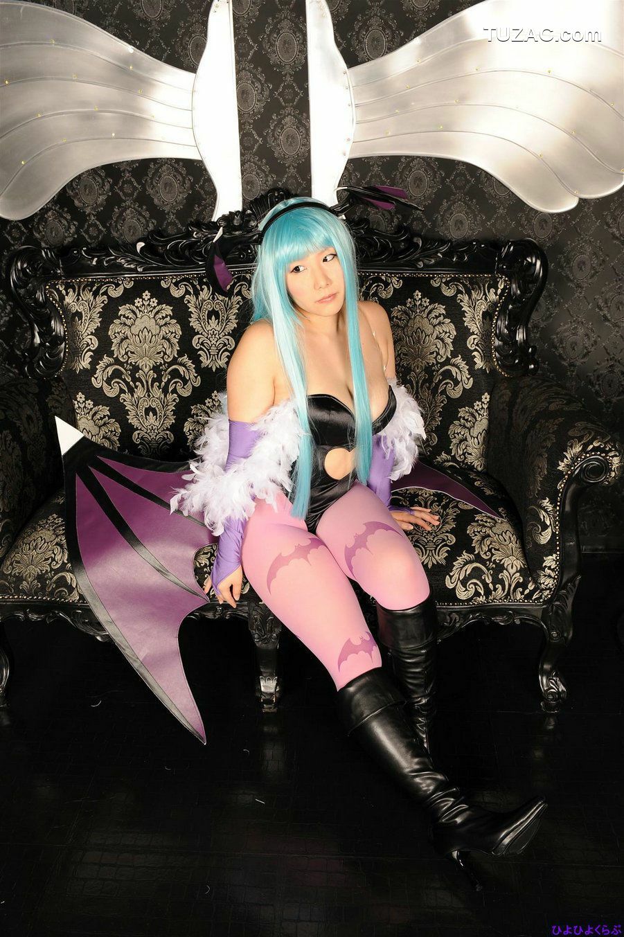 日本CosPlay_丹雫ひよ《Vampire》Morrigan Aensland  写真集[100P]