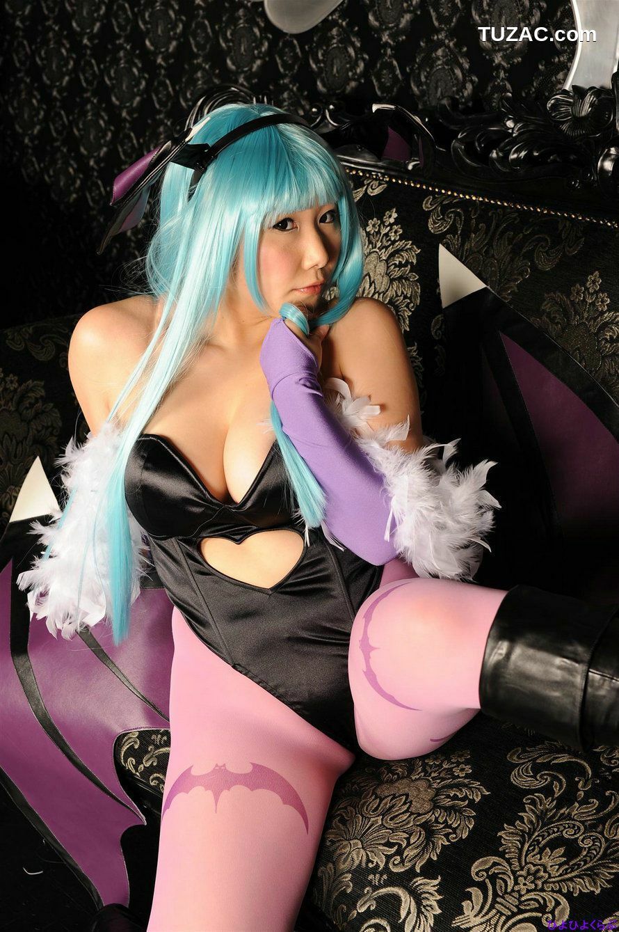 日本CosPlay_丹雫ひよ《Vampire》Morrigan Aensland  写真集[100P]