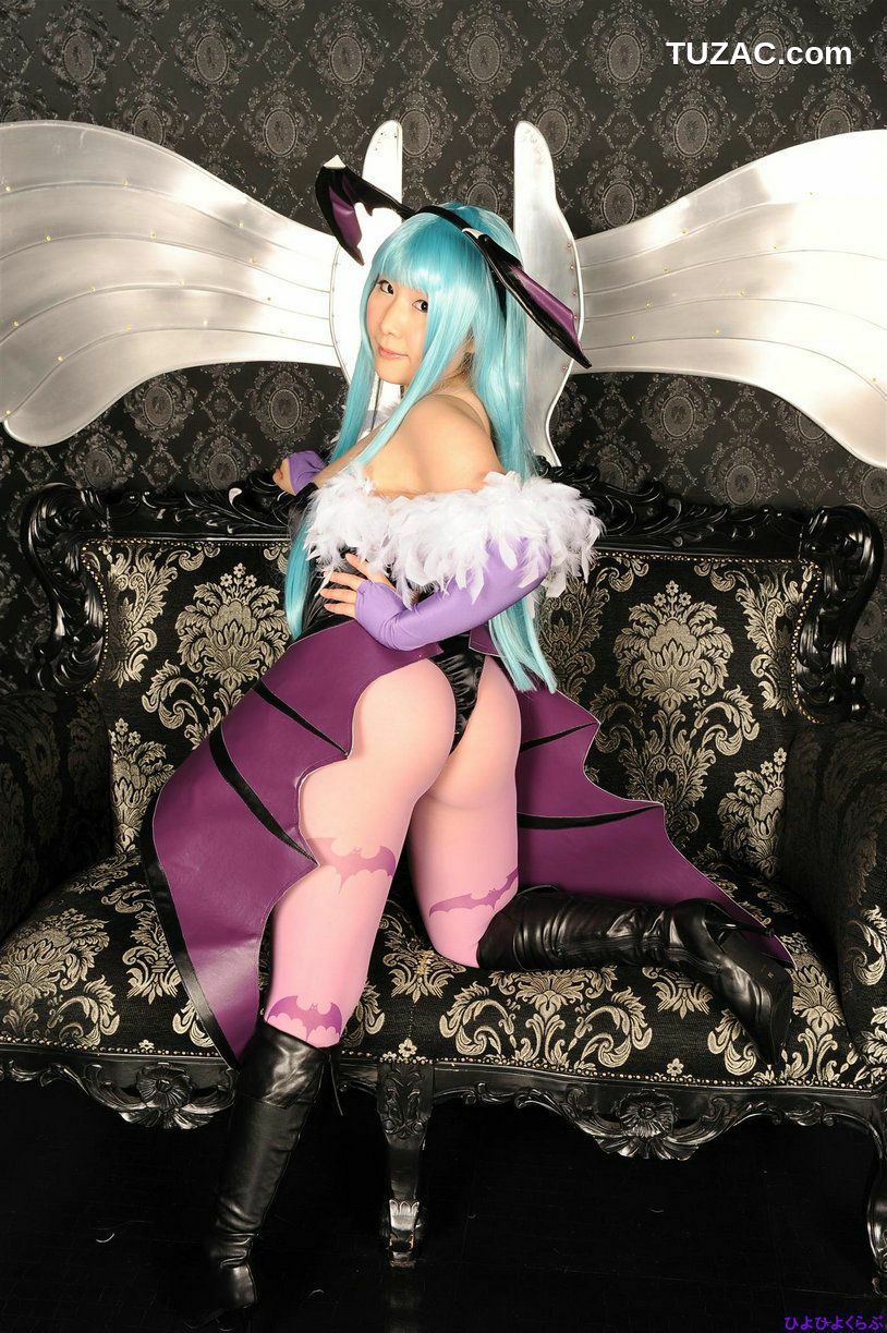 日本CosPlay_丹雫ひよ《Vampire》Morrigan Aensland  写真集[100P]